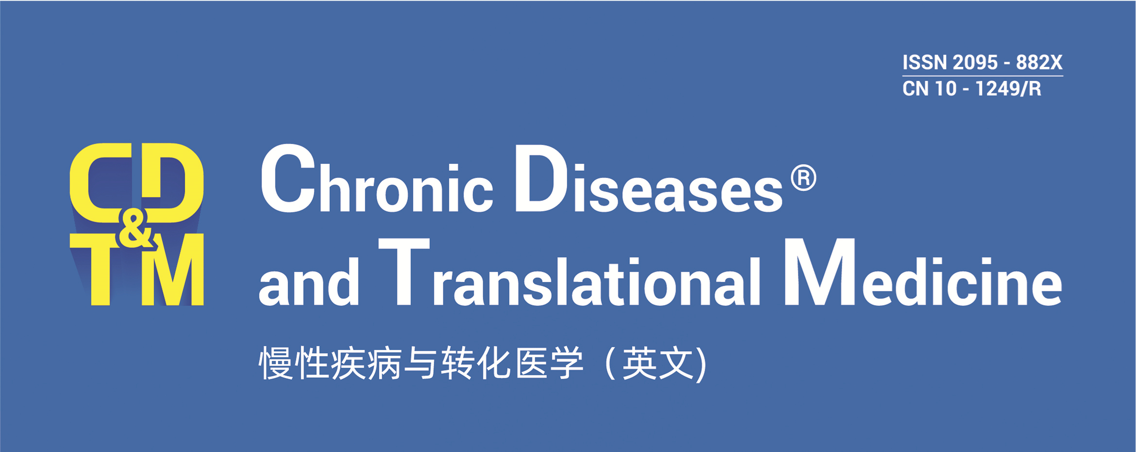 About Chronic Diseases And Translational Medicine